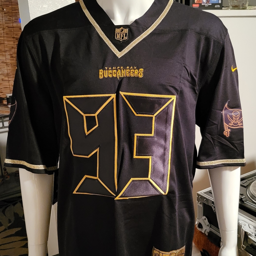Tampa Bay black and gold N. Suh jersey
